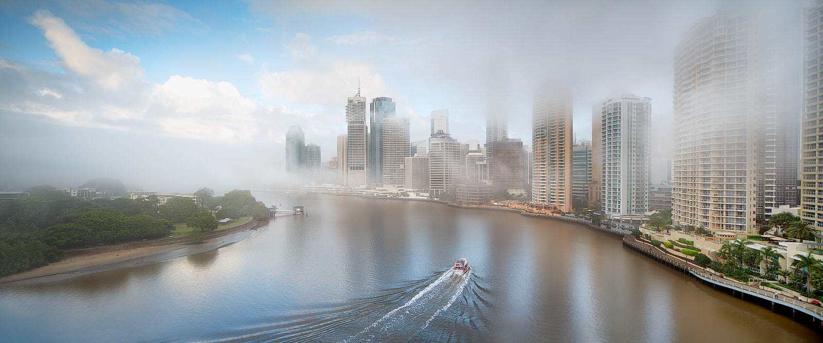 Foggy Morning on the Brisbane River