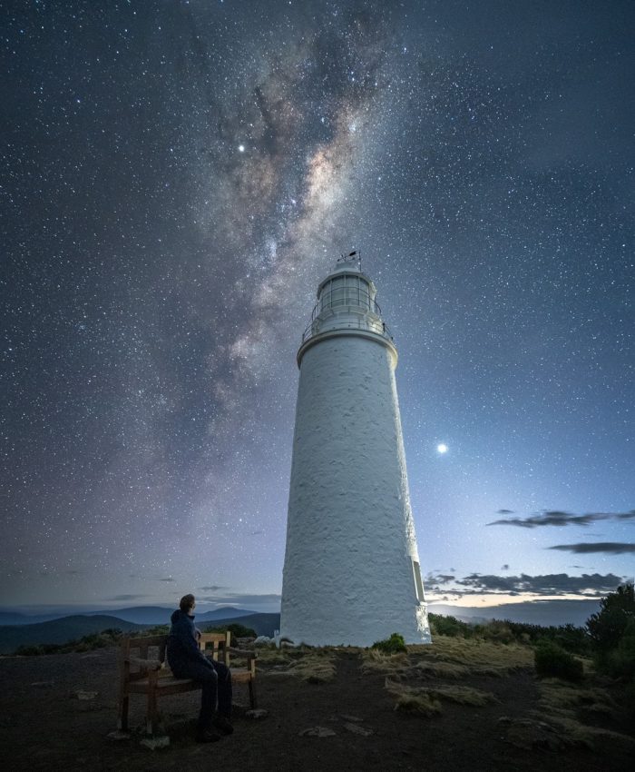 Amazing milky way opportunites at Cape Bruny Lighthouse
